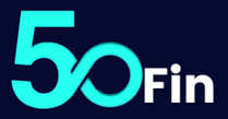 in this image 50 fin logo partner of swipeloan