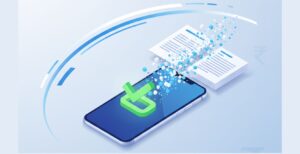 mobile screen in they image use the post of fastest personal loan in india