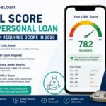 CIBIL score for personal loan approval in India in 2026
